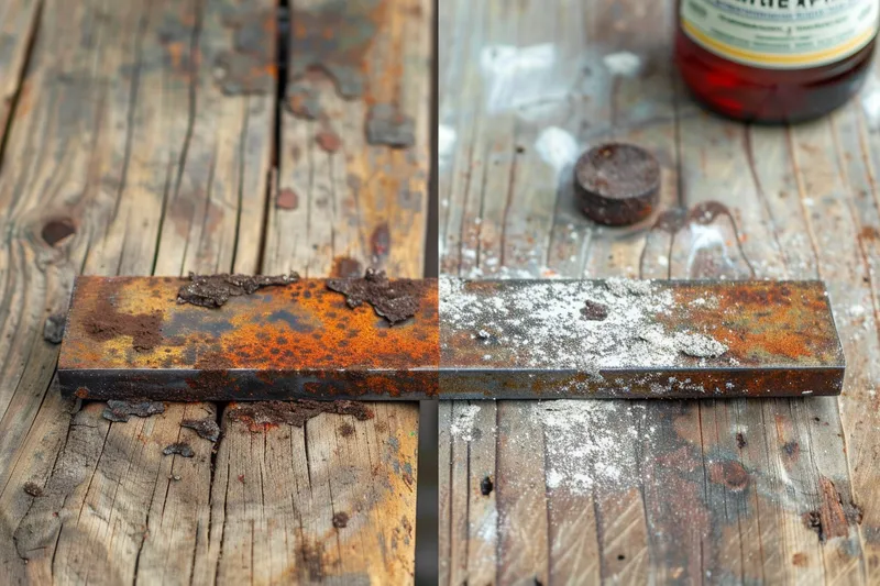como quitar el oxido de una lima para afilar machetes